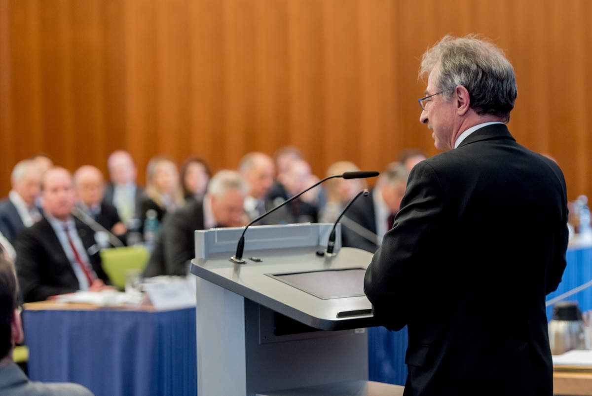 Dieter Kempf auf der BDI-Mitgliederversammlung © Christian Kruppa
