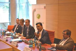 Vimal Shah auf der Veranstaltung zu EPAs. Vimal Shah auf der Veranstaltung zu EPAs.