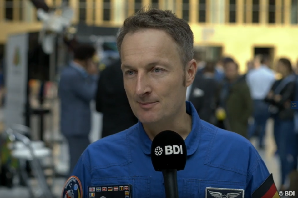 Video: ESA-Astronaut Matthias Maurer zur Bedeutung von Raumfahrttechnologien 