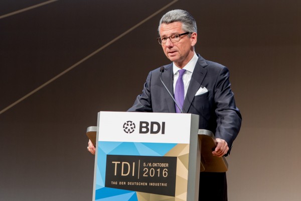 BDI-Präsident Ulrich Grillo