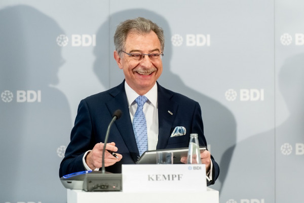 BDI-Präsident Dieter Kempf
